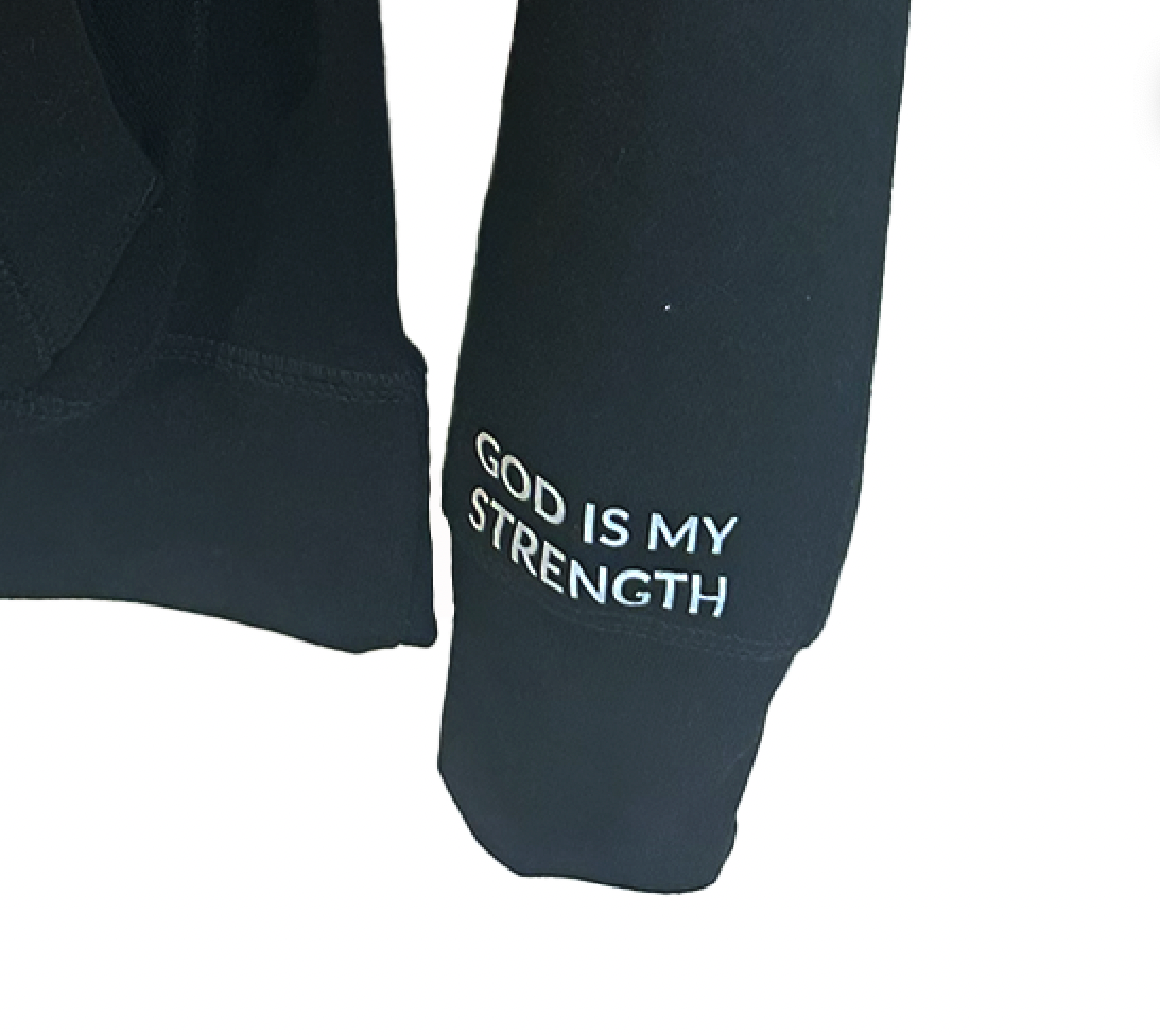 The Original SPIRITUAL ATHLETE GOD IS MY STRENGTH HOODIE.