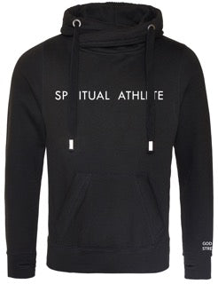 Comfy Cross Neck Hoodie