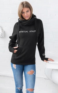 Comfy Cross Neck Hoodie