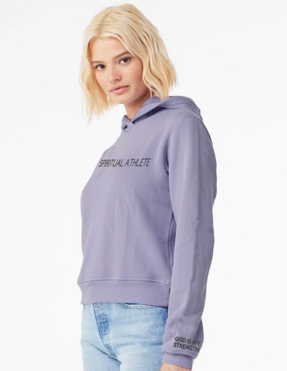 Womens Lavender Hoodie