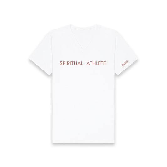 SPIRITUAL ATHLETE GOD IS MY STRENGTH ROUND NECK T SHIRT