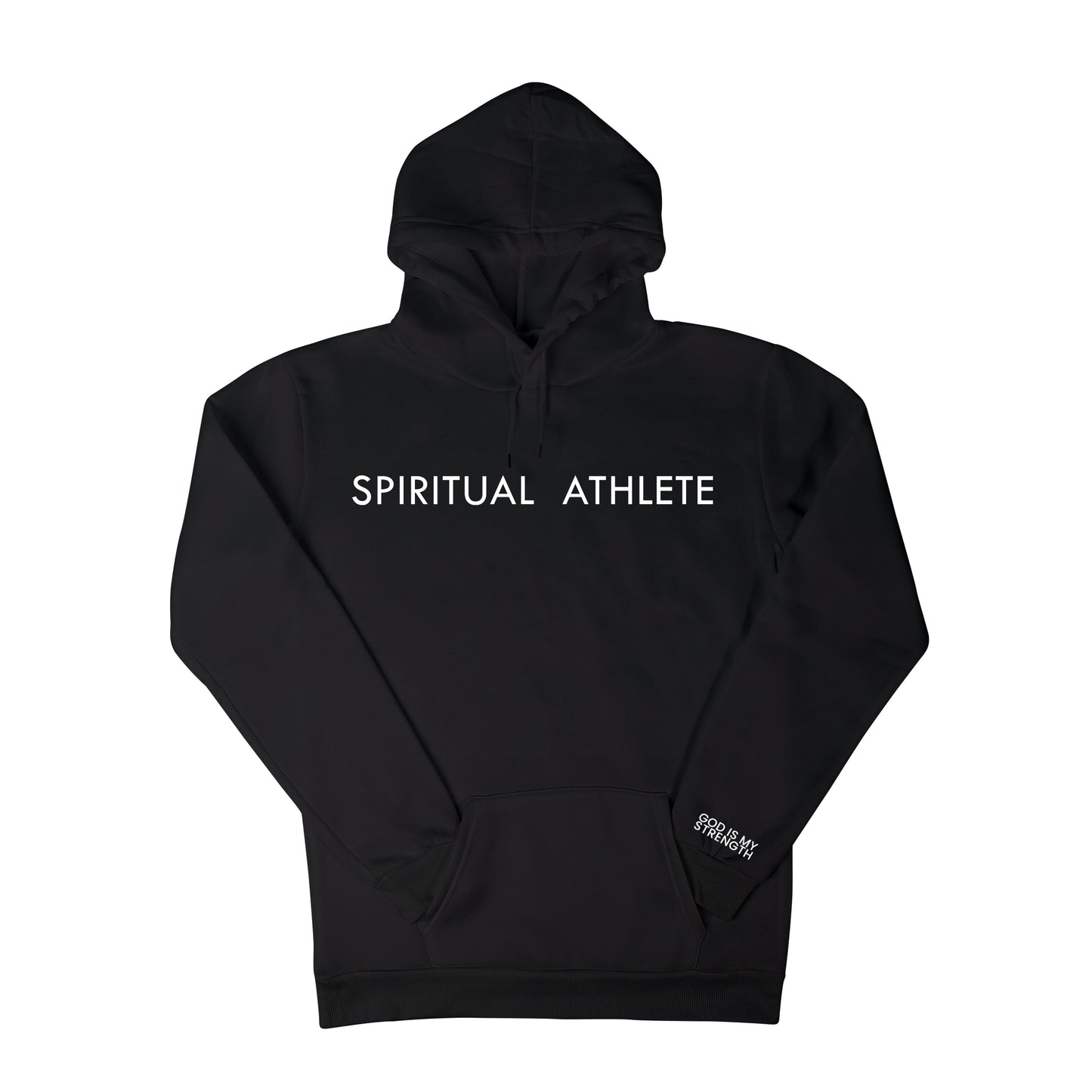 The Original SPIRITUAL ATHLETE GOD IS MY STRENGTH HOODIE.